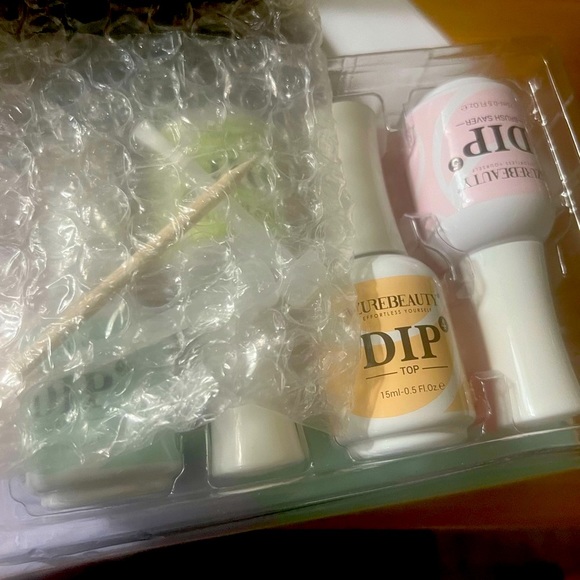 AZUREBEAUTY Dip Powder Liquid Set 15ml/0.5oz | 4+4Pcs Dipping Powder Base Top - Picture 8 of 8